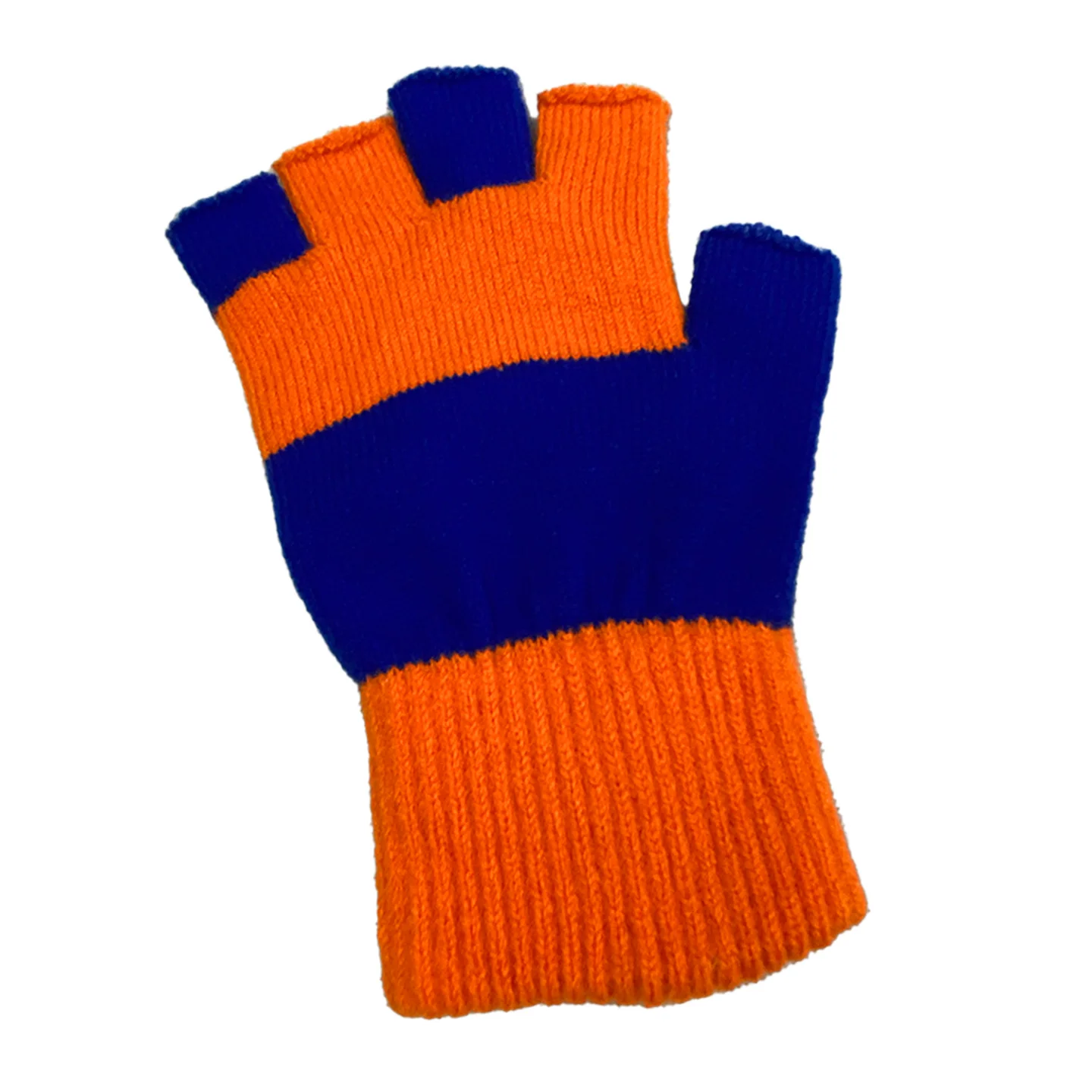 Lampegat handschoenen oranje blauw kopen.