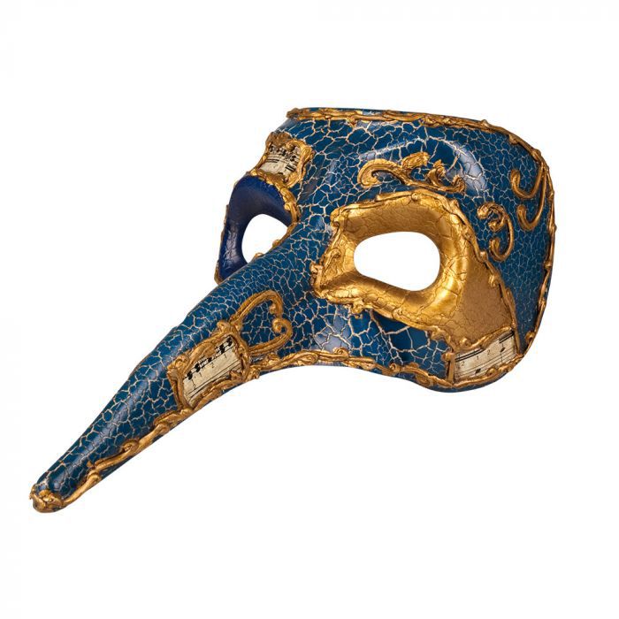 Venetiaans masker - blauw kopen? Oeteldonkstijl