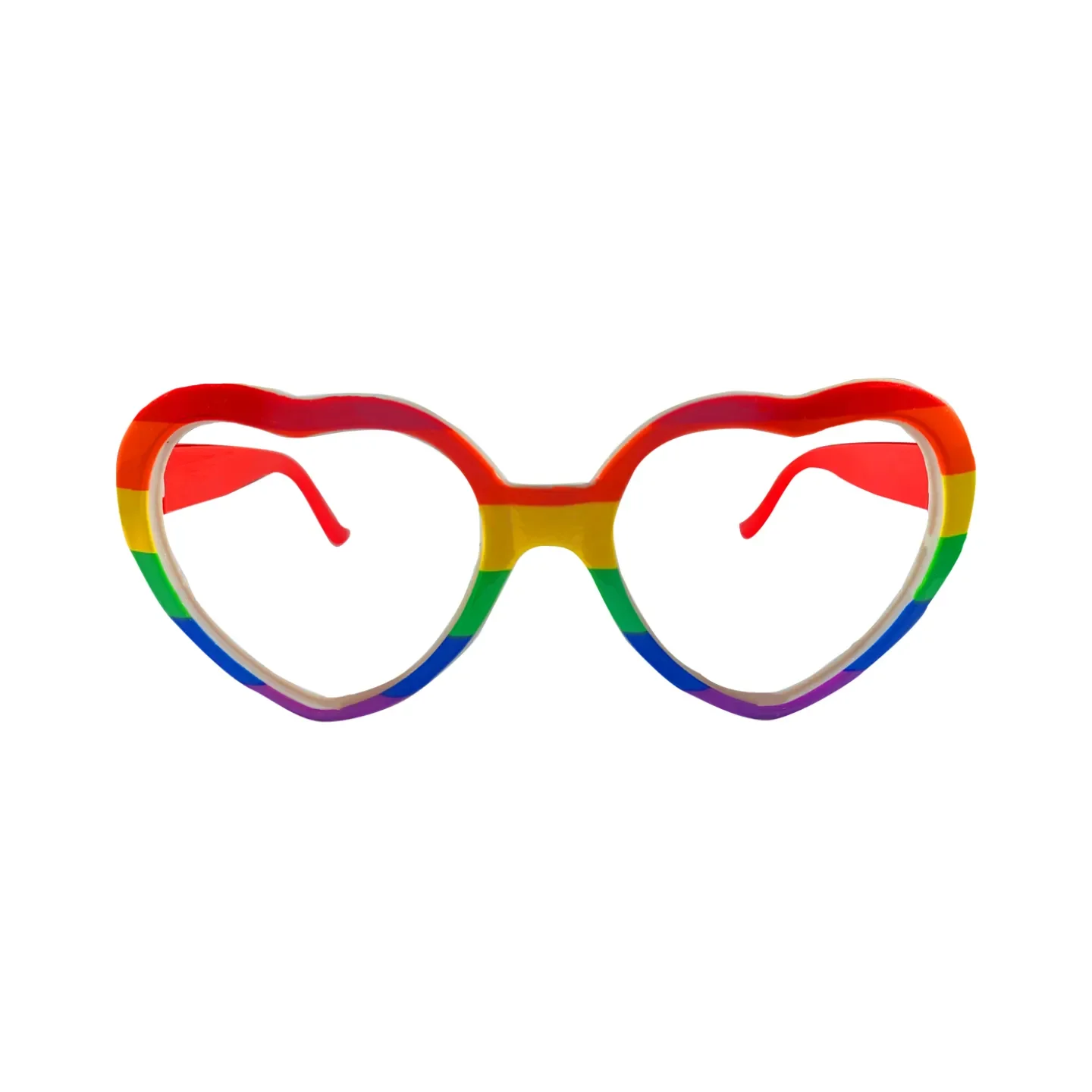 Hartjes bril regenboog goedkoop.