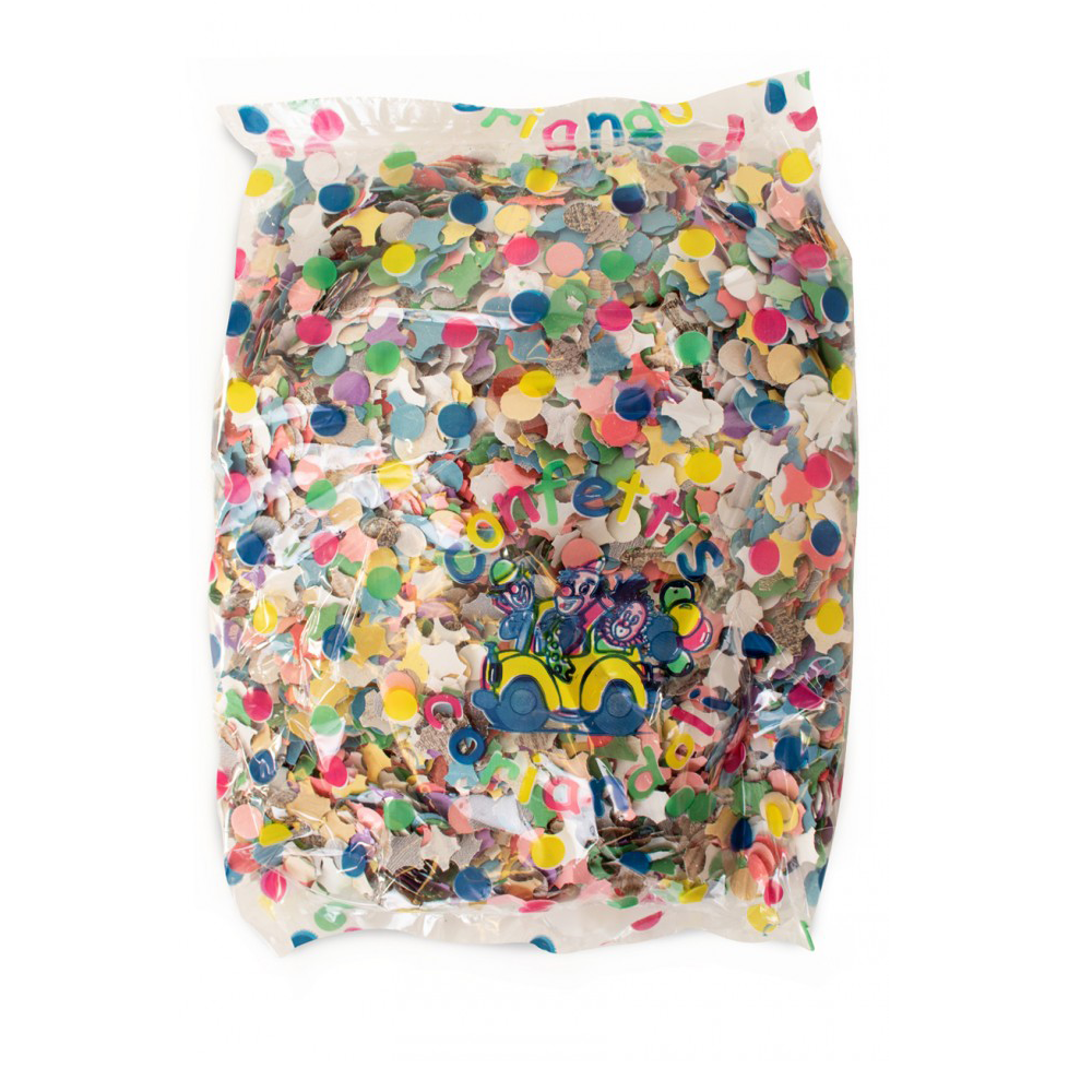 Een nacht molecuul Bewolkt Confetti multicolour 100g kopen? | Oeteldonkstijl