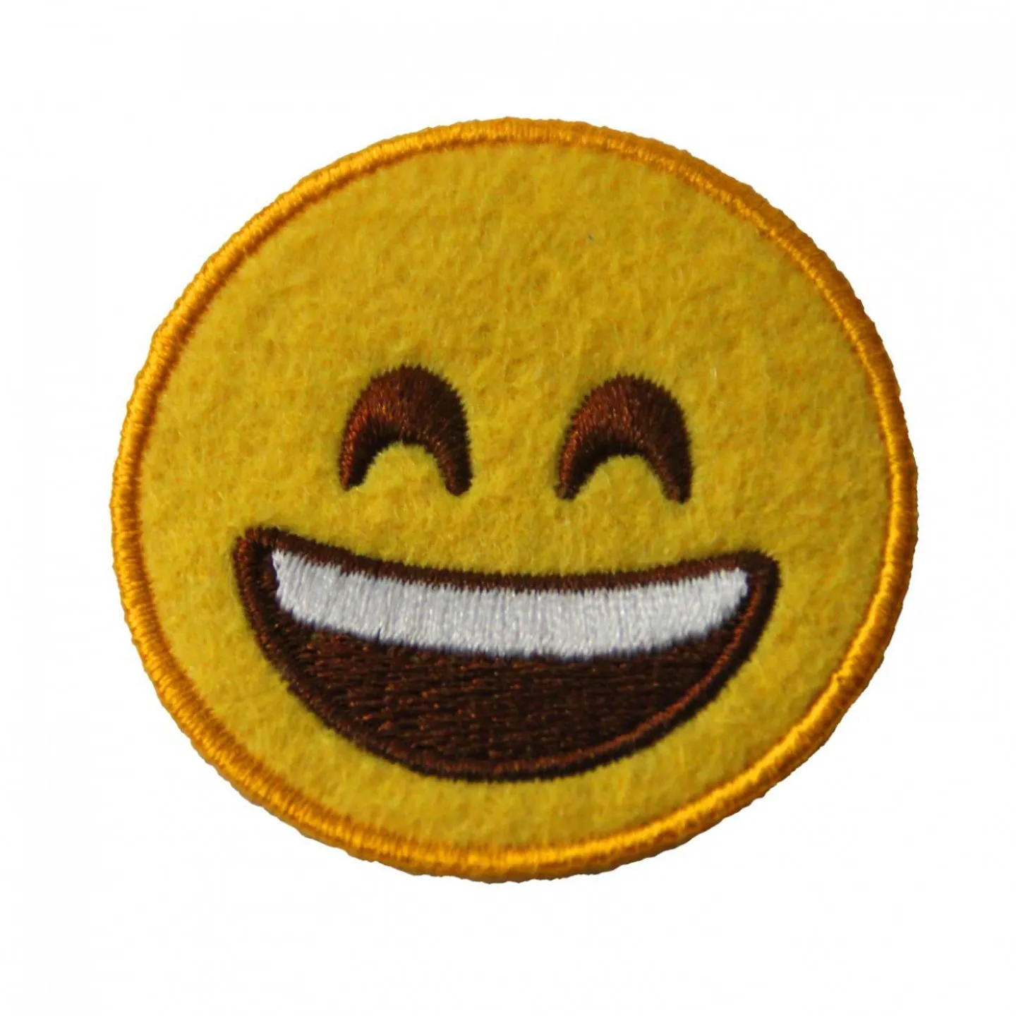 Emoji embleem smiley.