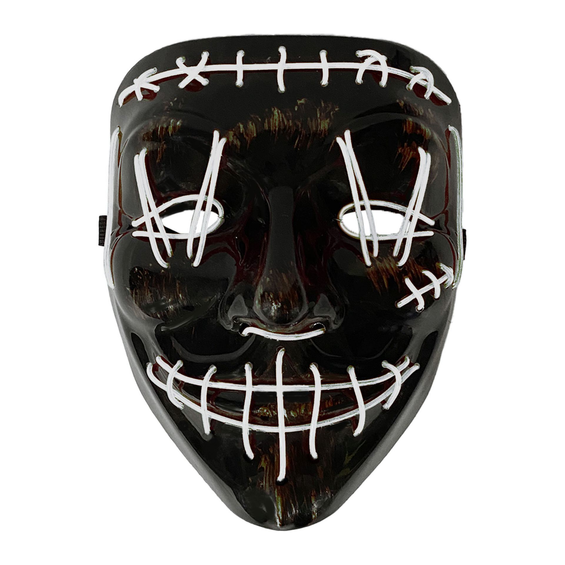 Halloween LED masker the purge wit